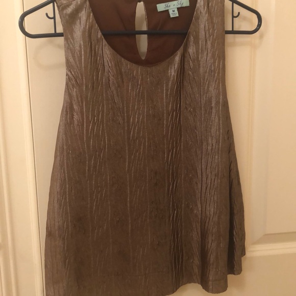 Funky Bronze She + Sky Top - Picture 2 of 4